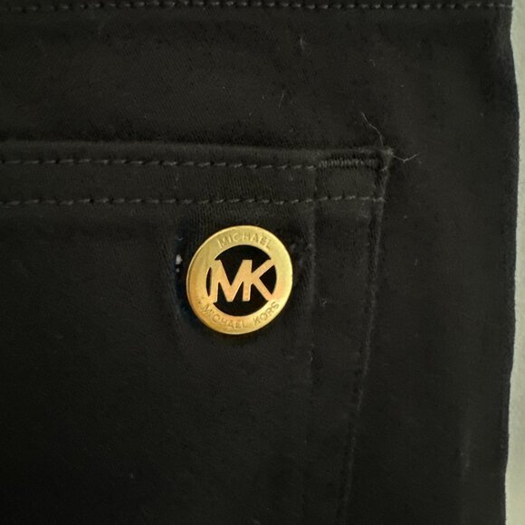 NWT Michael Kors Black Men's Pant Izzy Skinny Cotton 8 - Picture 5 of 6